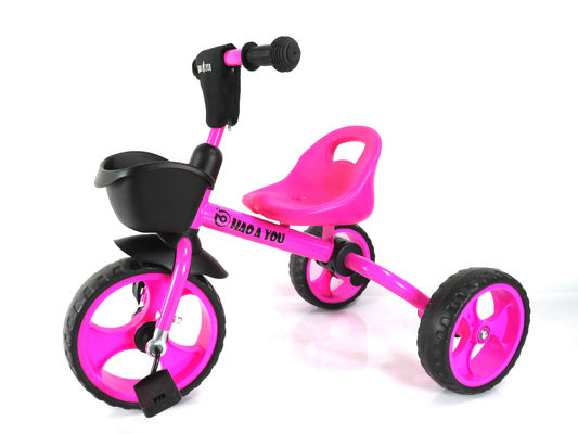 Children 4 Years Old Baby 3-Wheel Kids Cyclists With Coaster Brake Foldable Bike