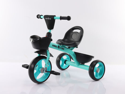 Kids Tricycles Steel Frame Single Speed Childrens Non Gear For 3-7 Years Old Boys Girls Training