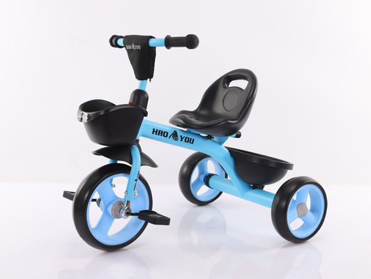 Kids Tricycles Steel Frame Single Speed Childrens Non Gear For 3-7 Years Old Boys Girls Training