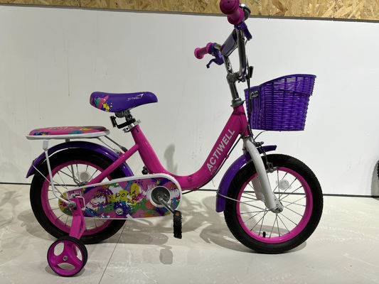 Lightweight Kids Bikes With Rust Resistant Chain Girls 16 Inch Bicycle
