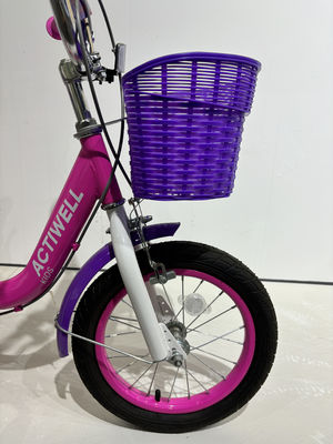 Lightweight Kids Bikes With Rust Resistant Chain Girls 16 Inch Bicycle