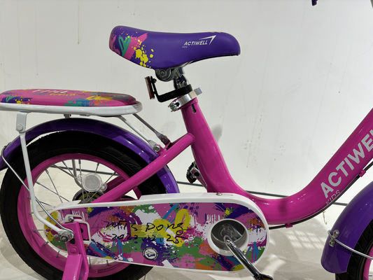 Lightweight Kids Bikes With Rust Resistant Chain Girls 16 Inch Bicycle