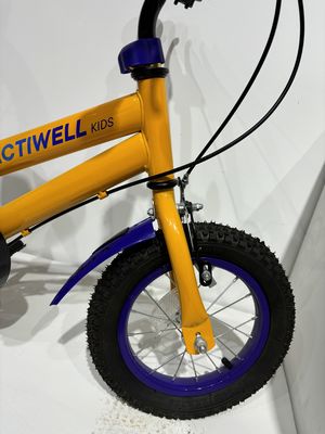 Aluminum Alloy Frame Steel Lightweight Kids Bikes With 4 Wheels 12 Inch Children Bike