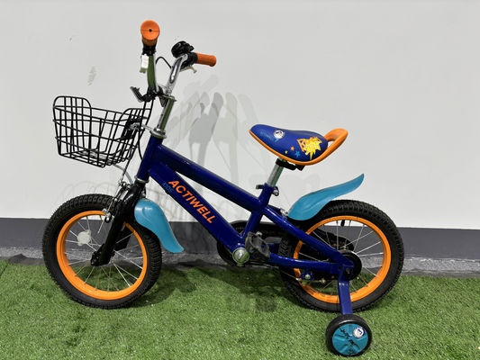 Kids Bicycle Style Childrens Training Wheel Bikes High Carbon Steel Hard Carbon Steel