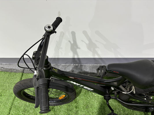 Children Big Fat 4 Wheel Yellow Sporty Kids Bike With Training Wheel
