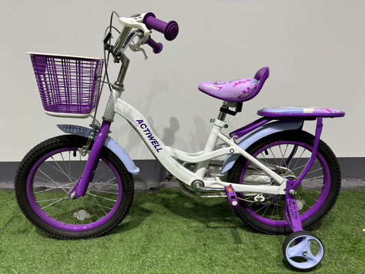 Ordinary Pedal Childrens Training Wheel Bikes With Carbon Steel Style