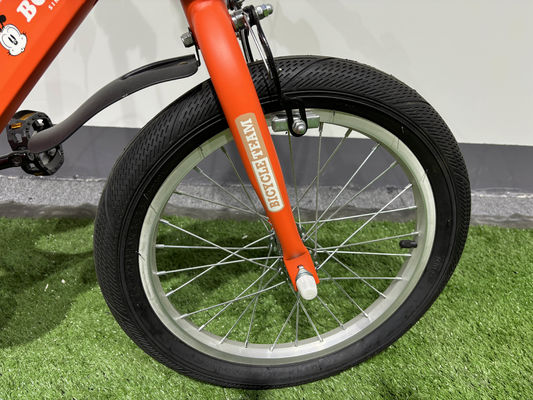 Children Bicycle 16/18 Inch Kids Training Wheel Bike With Pneumatic Tires And Coaster Brake