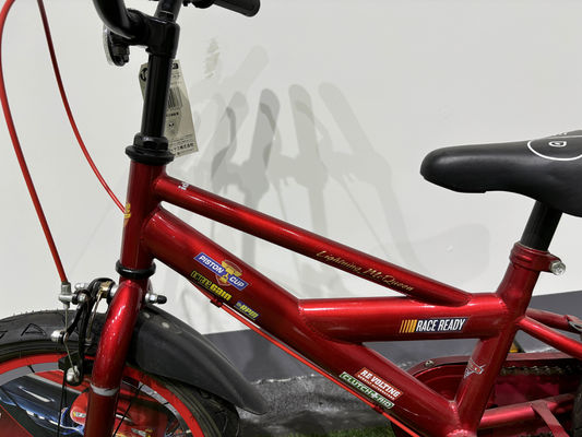 Rust Resistant Chain Lightweight Childrens Bikes Double Alloy Rim Comfortable Saddle