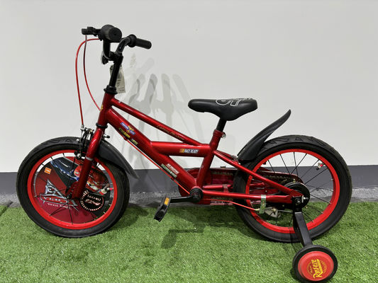 Rust Resistant Chain Lightweight Childrens Bikes Double Alloy Rim Comfortable Saddle
