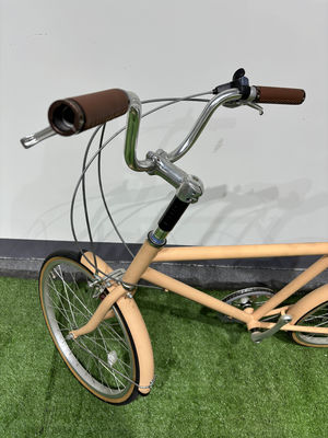 Hybrid Aluminum City Commuter Bikes With Comfortable Saddle And Slick Tires