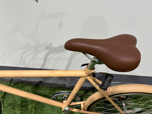 Hybrid Aluminum City Commuter Bikes With Comfortable Saddle And Slick Tires