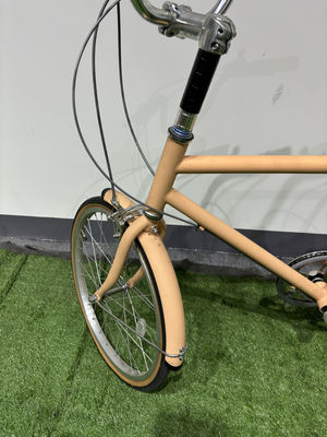 Hybrid Aluminum City Commuter Bikes With Comfortable Saddle And Slick Tires