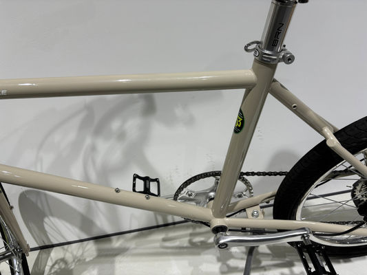 20 Inch Steel Frame Mens Hybrid City Commuter Bike With Single Speed