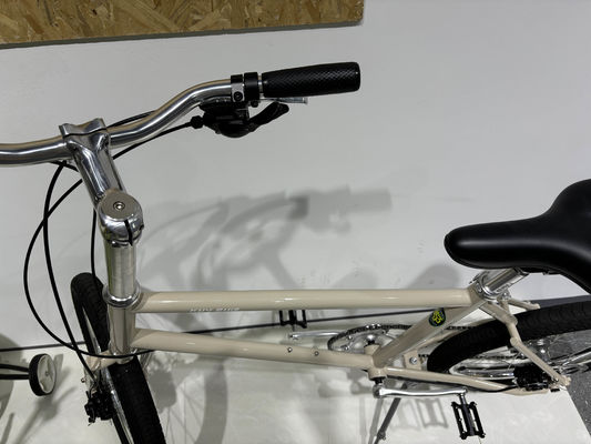 20 Inch Steel Frame Mens Hybrid City Commuter Bike With Single Speed