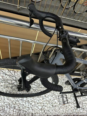 Customized 21 Speed Shimano Tourney Geared Mountain Bike With Carbon Fiberand Disc Brakes