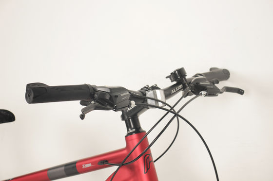 Carbon Steel 21-Speed youth mountain bike With Shimano Derailleurs And Suntour XCT Fork