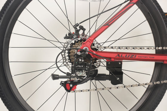 21/24/27 Speed Dual Disc Carbon Mountain Bike For Adults Shimano Tourney Front Derailleur