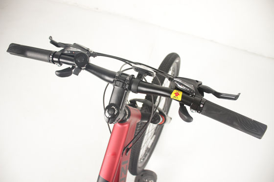 21/24/27 Speed Dual Disc Carbon Mountain Bike For Adults Shimano Tourney Front Derailleur