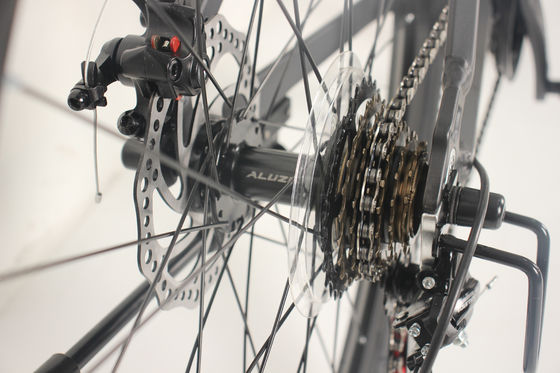 Customized 21 Speed MTB Mountain Bikes Carbon Steel Frame Shimano Tourney Front Derailleur