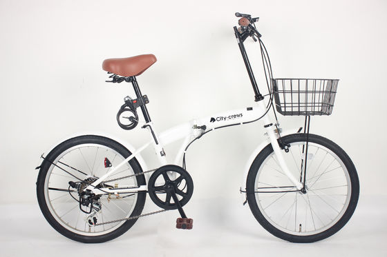 6 Speed Adult Men Folding Road Bike V Brake