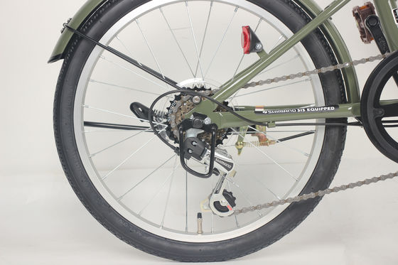 Male Long Distance Riders Folding Road Bike With Powerful Motor