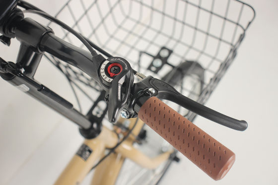 Steel Rim Carbon Frame Collapsible Road Bike With Comfortable Saddle