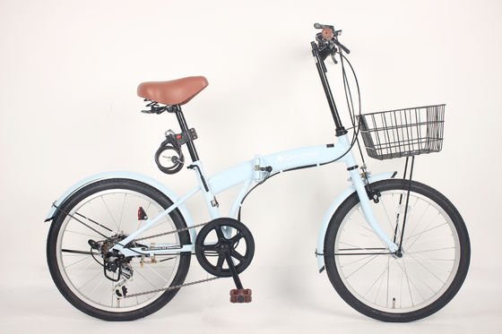 Carbon Frame 2 Wheel Folding Commuter Bicycle With Antirust Chain