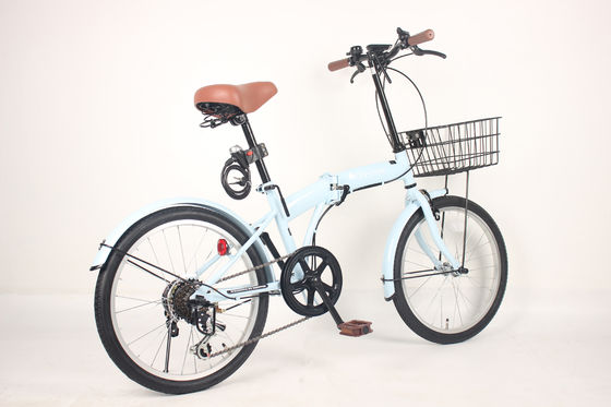 Antirust Chain Portable Folding Road Bike With Standard Configuration Level