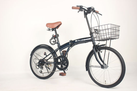 Compact Lightweight Adult Style Foldable Street Bike Suitable Height 150-185cm