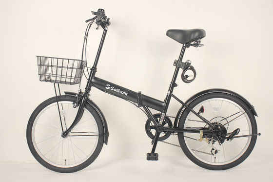 Sleek Modern Folding Road Bike 20"X1.5 Tire Carbon Frame Carbon And Steel Construction