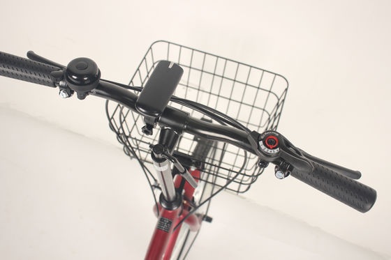 6 Gears Adult lightweight foldable bicycle With Antirust Chain