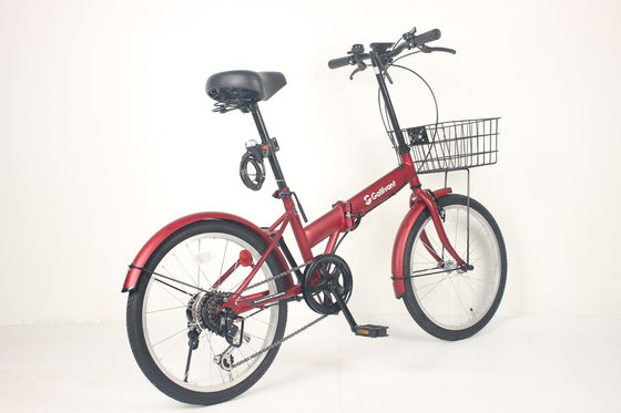 20 Inches Foldable Road Bicycle Leather Saddle Material Steel Fork Material End Performance