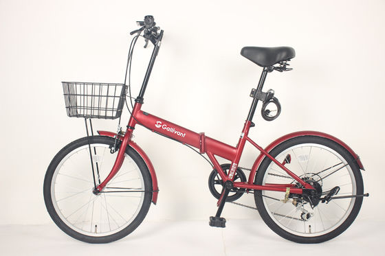 20 Inches Foldable Road Bicycle Leather Saddle Material Steel Fork Material End Performance