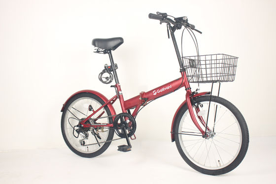 20 Inches Foldable Road Bicycle Leather Saddle Material Steel Fork Material End Performance