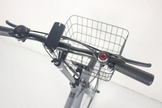 Intermediate Shock Absorption Collapsible Road Bike 20 Inch With 21 Gears