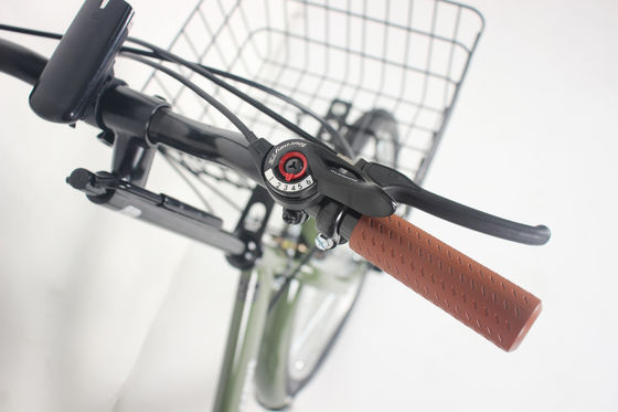 Comfortable Saddle Hard Frame Foldable Road Bike Non Rear Damper And Chain Propulsion Mode With Material