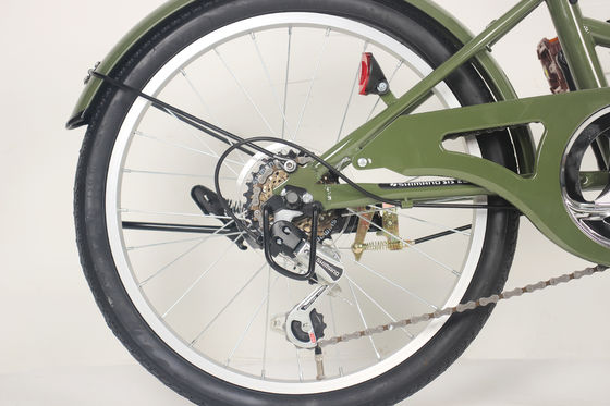 Comfortable Saddle Lightweight Folding Bicycle Customized Colour And Shimano Altus Shifter For Convenient Transportation
