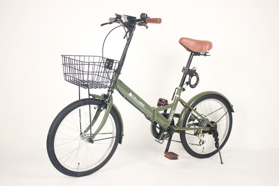 Comfortable Saddle Lightweight Folding Bicycle Customized Colour And Shimano Altus Shifter For Convenient Transportation