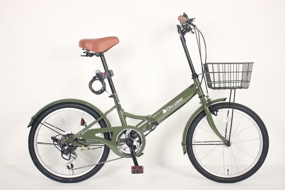 Comfortable Saddle Lightweight Folding Bicycle Customized Colour And Shimano Altus Shifter For Convenient Transportation