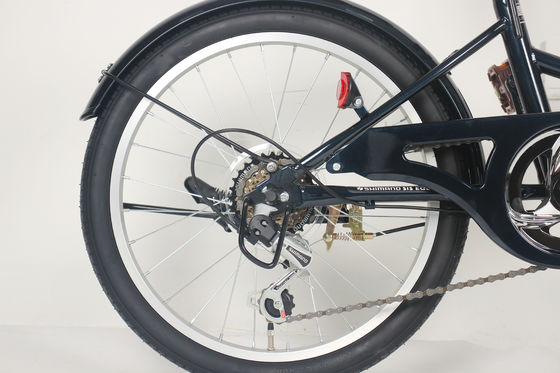 20 Inch Folding Road Bike With Ordinary Pedal And Leather Saddle Material