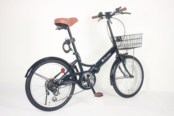 20 Inch Folding Road Bike With Ordinary Pedal And Leather Saddle Material
