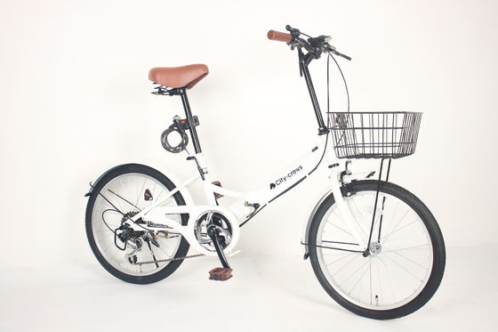 6 speed Gears Folding Urban Cycle Lightweight Versatile For Urban Explorations