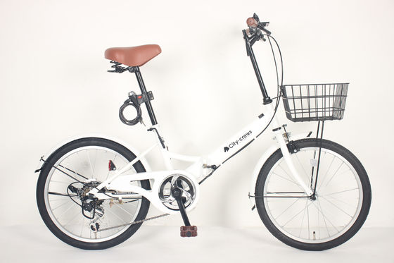 6 speed Gears Folding Urban Cycle Lightweight Versatile For Urban Explorations