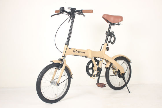 Lightweight Folding Road Bike Adjustable Seat Brakes Style Ordinary Pedal