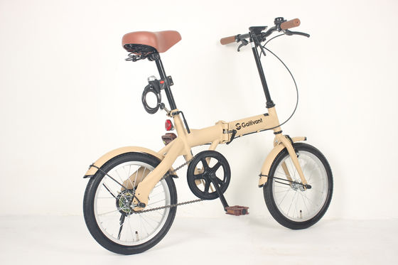 Lightweight Folding Road Bike Adjustable Seat Brakes Style Ordinary Pedal