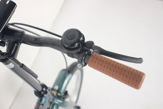 60±5KM Auxiliary Mileage Folding Urban Cycle Compact Foldable Design Aluminum Alloy Rim Material