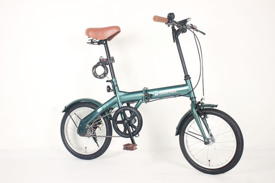 60±5KM Auxiliary Mileage Folding Urban Cycle Compact Foldable Design Aluminum Alloy Rim Material
