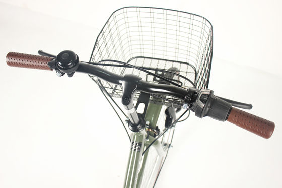 High Carbon Steel Frame Folding Road Bike For Comfortable Street Riding Folded Dimensions 26 Inch