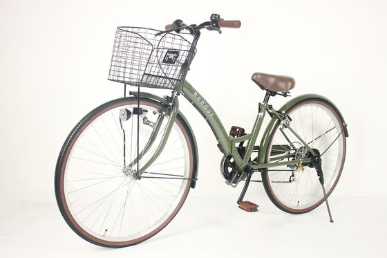 High Carbon Steel Frame Folding Road Bike For Comfortable Street Riding Folded Dimensions 26 Inch