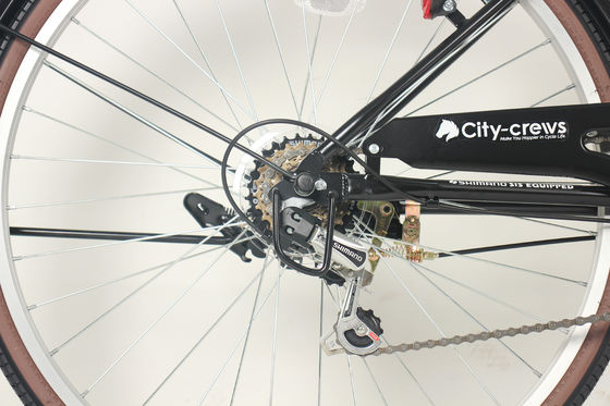 Fork Suspension Foldable Street Bike for Easy Climbing 15 Degrees Ability
